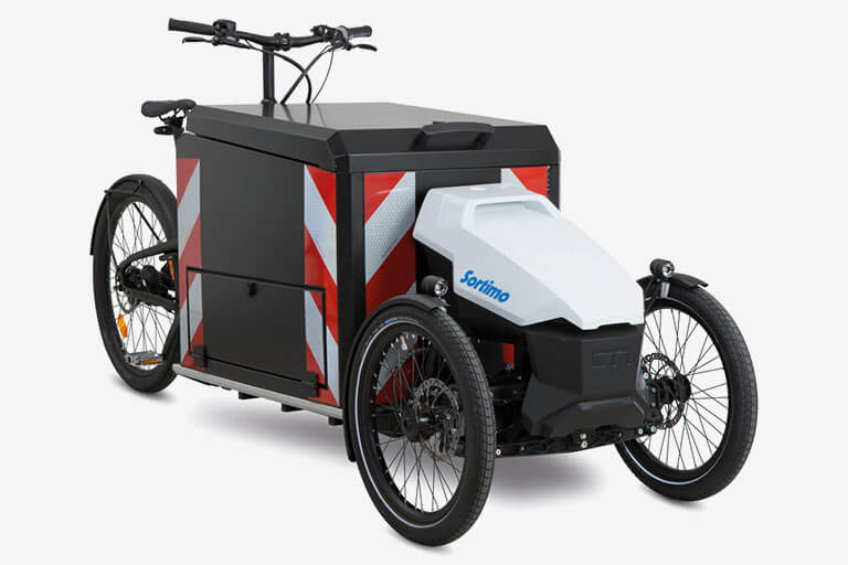 Das ProCargo CT1 Lastenrad von Sortimo